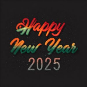 2025 happy new year hd wallpaper download