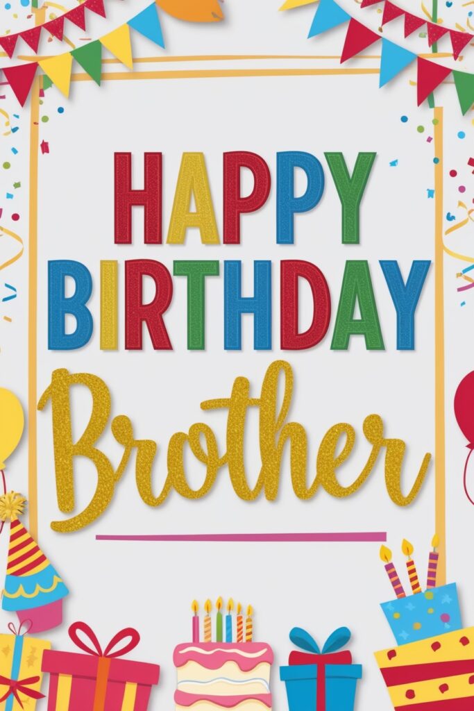 Birthday wishes for brother success