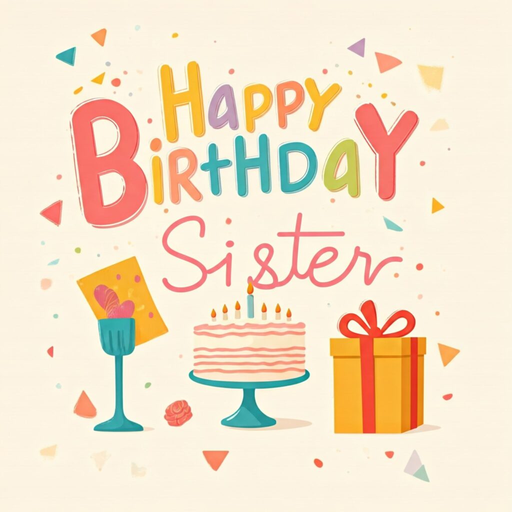 Happy Birthday Sister Images Funny