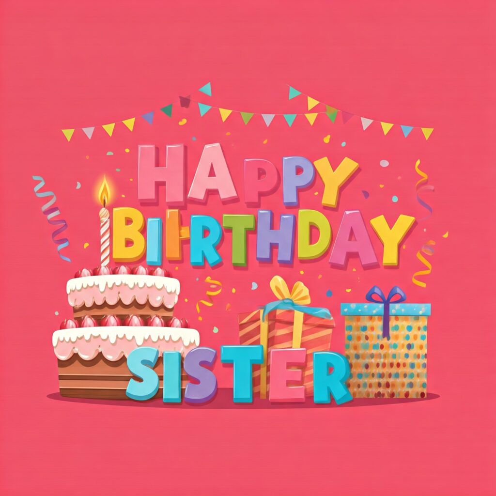 Happy Birthday Sister images