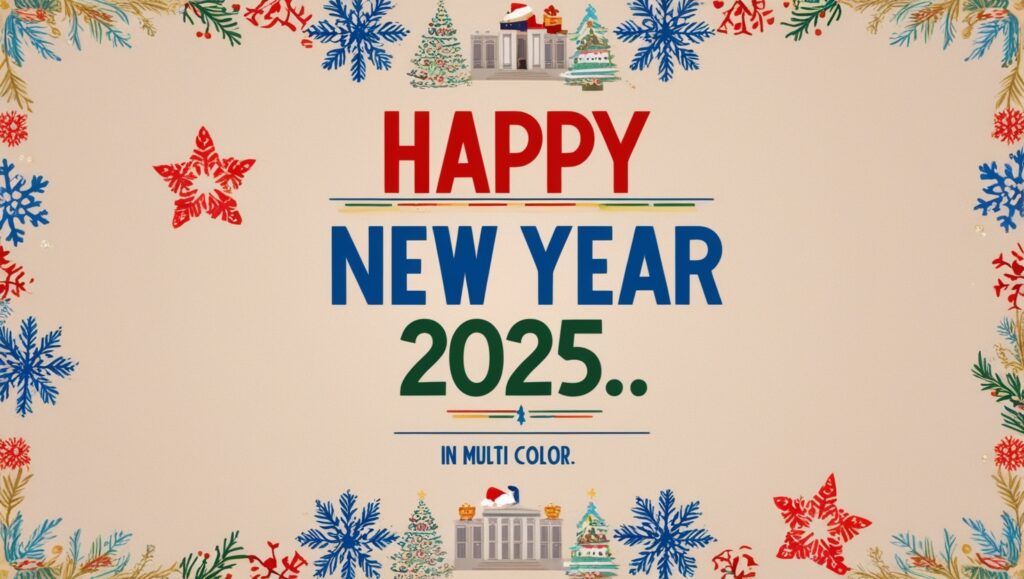 New Year 2025 hd wallpapers