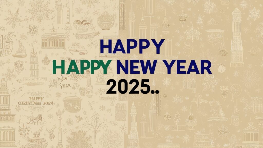 New year 2025 Banner