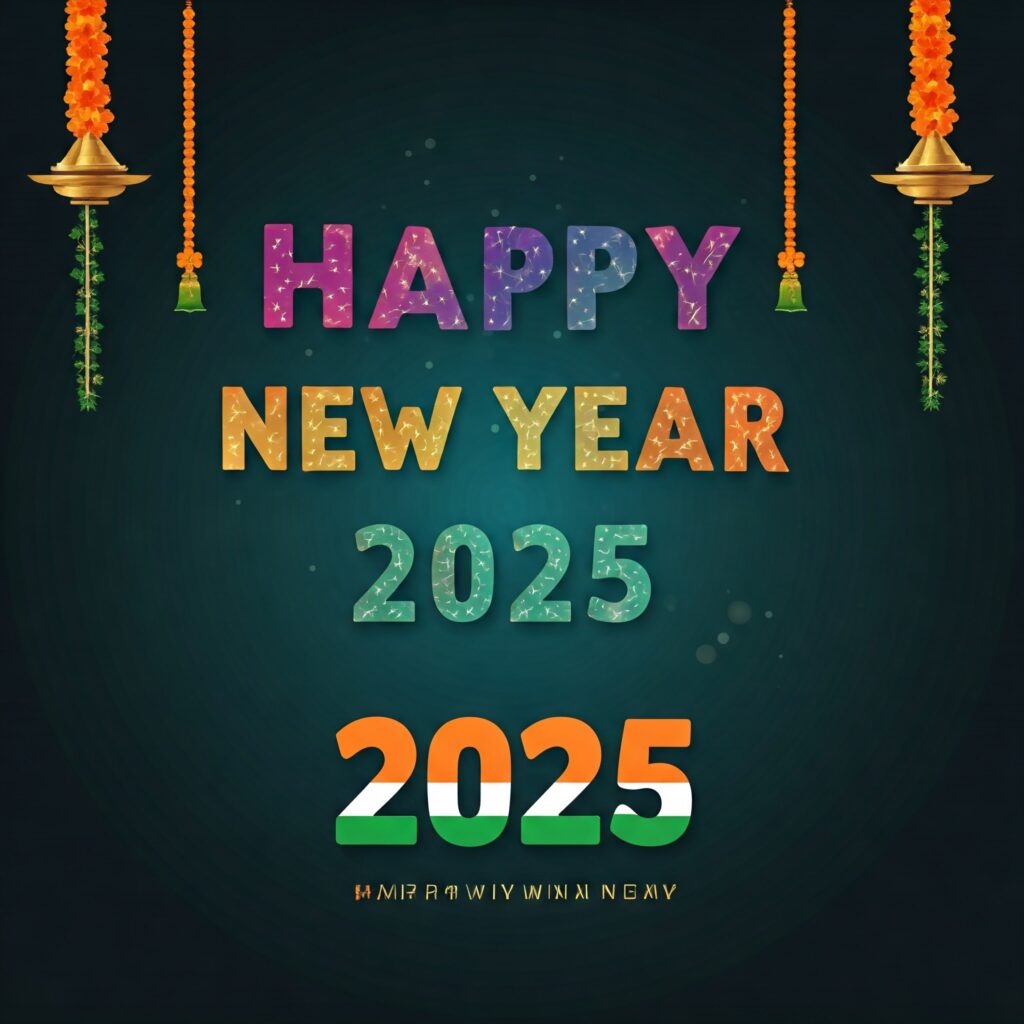 Happy New year 2025 Banner