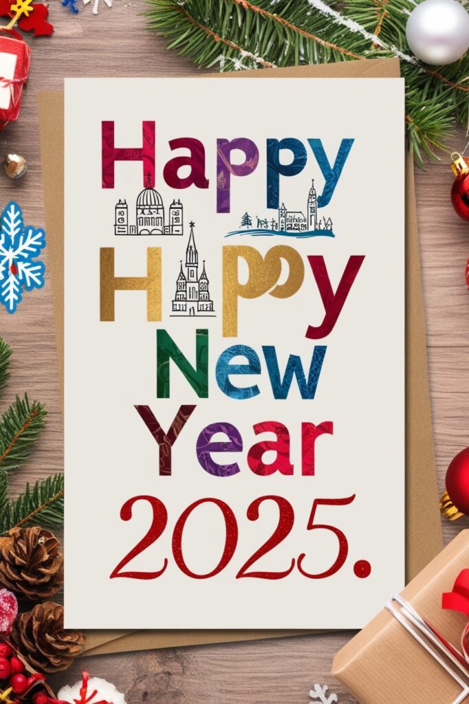 New Year 2025 Wishes greeting