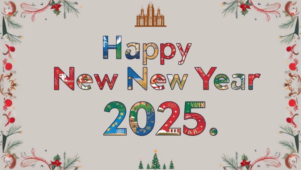 New year 2025 hd wallpapers