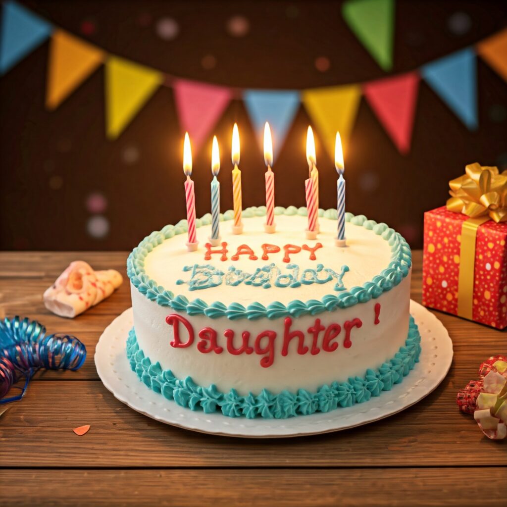 Happy birthday daughter cake images free