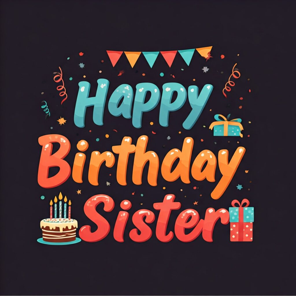 Happy birthday sister images HD