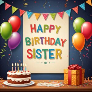 Happy birthday sister images free