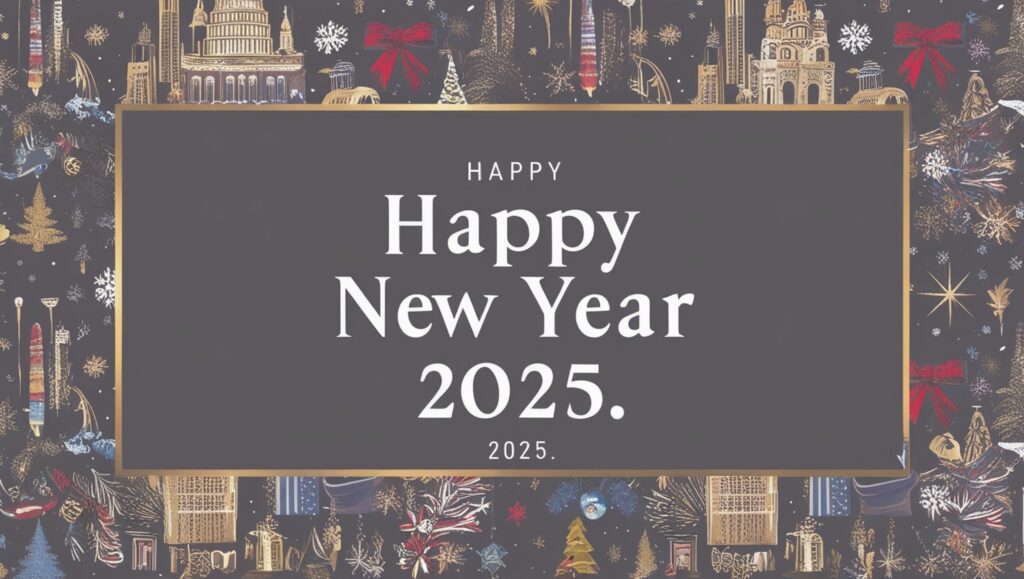 new year 2025 hd wallpapers