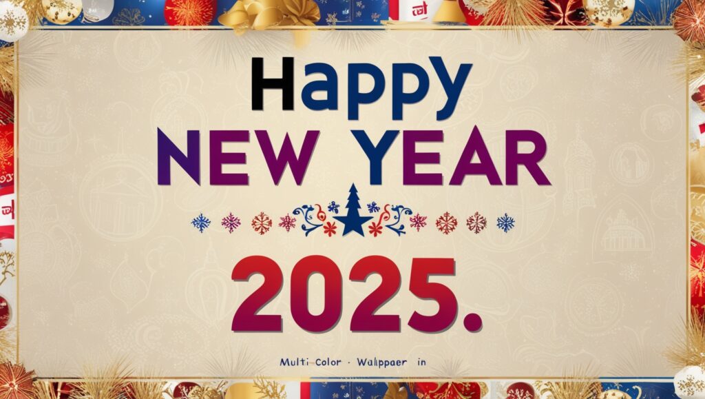 new year 2025 hd wallpaper download