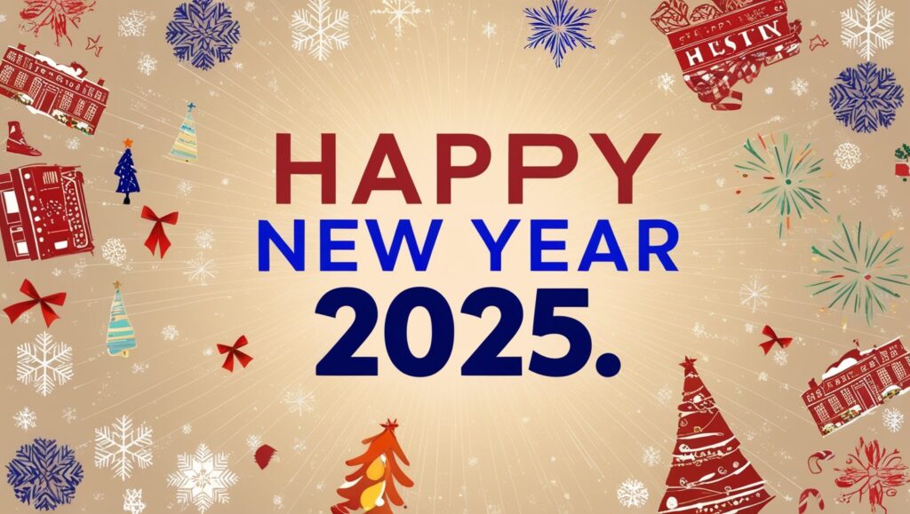 new year 2025 hd wallpaper free