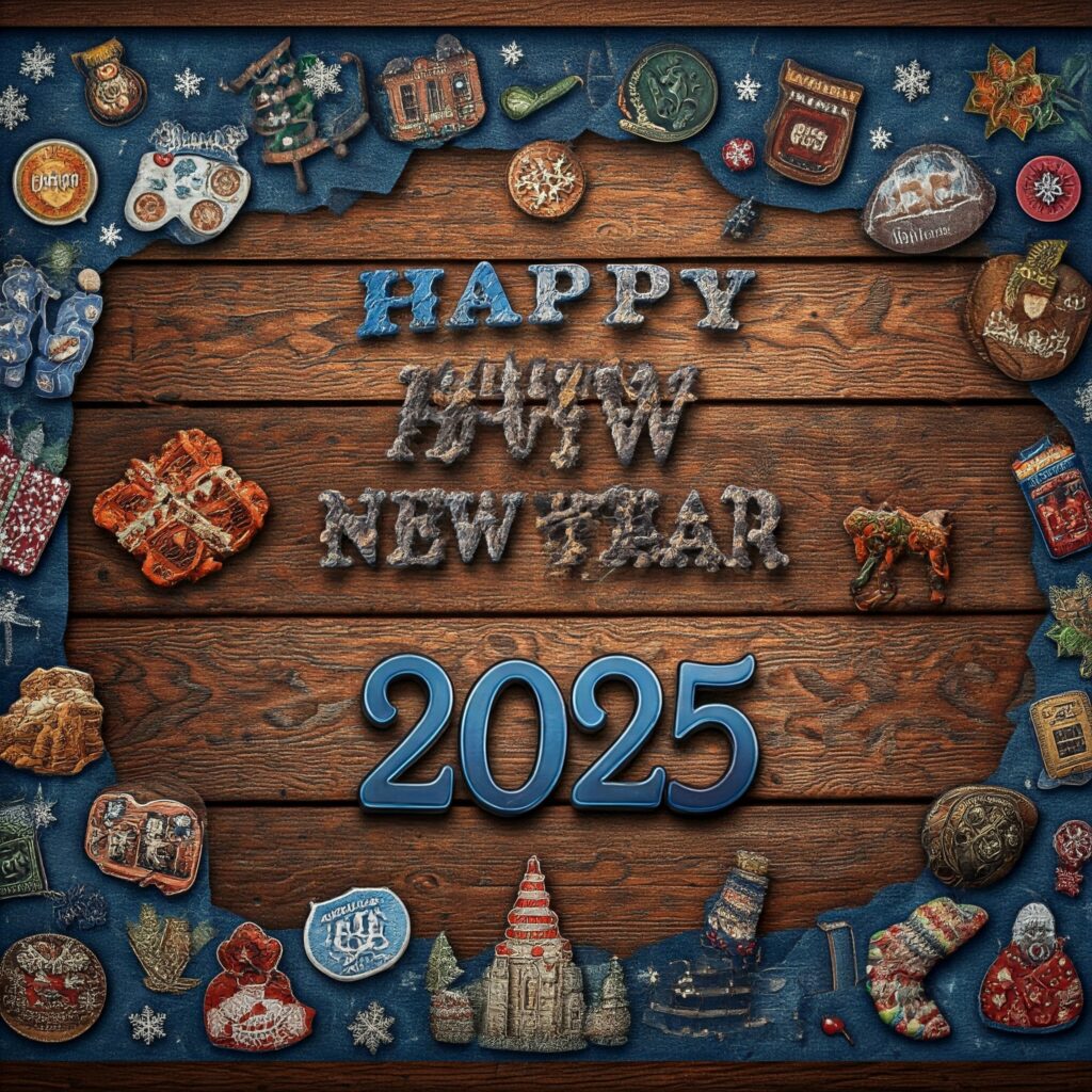 Happy new year 2025 hd wallpaper free download