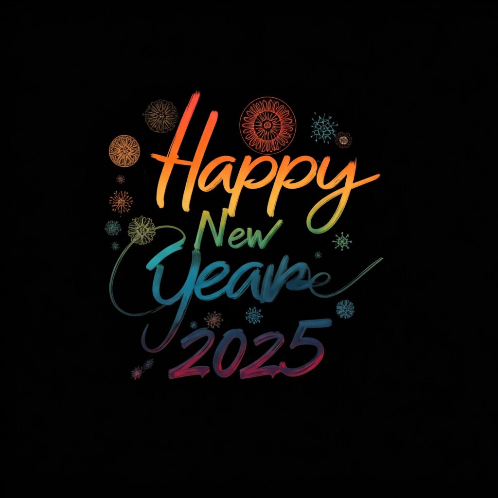 Happy new year 2025 wallpaper download