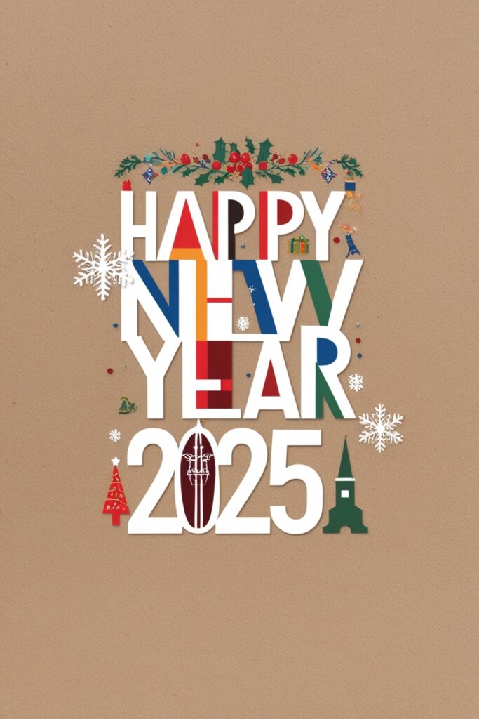 Happy New year 2025 hd wallpapers