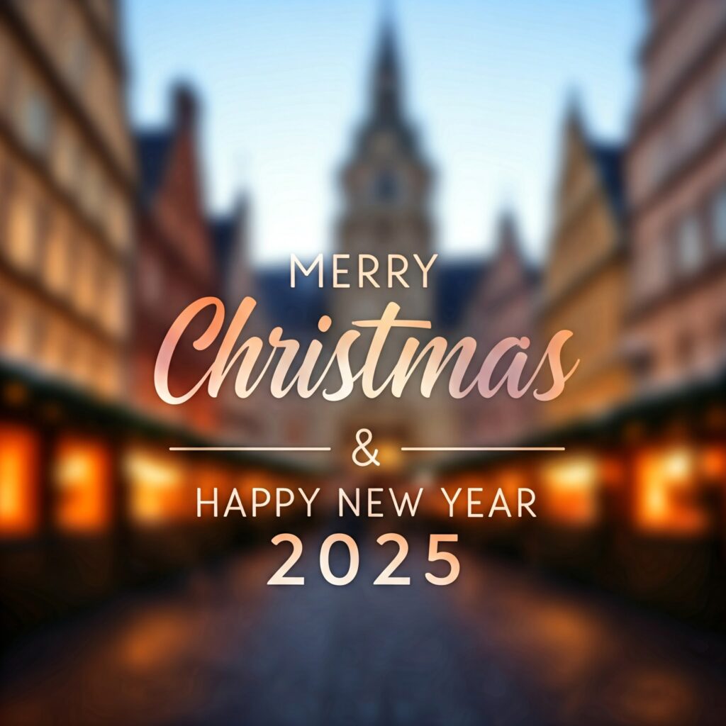 Merry Christmas Happy New Year 2025