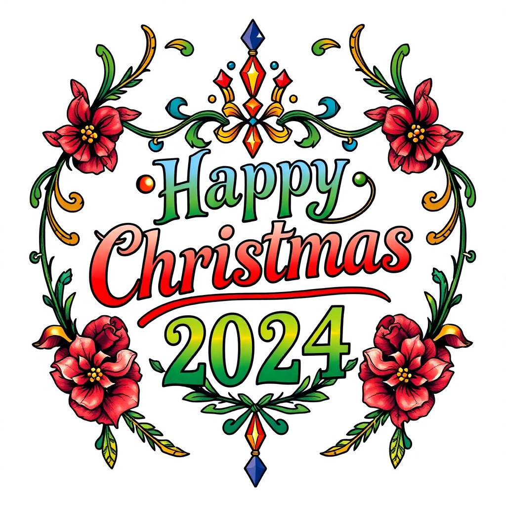 Merry Christmas Wishes images 2024 For Friends