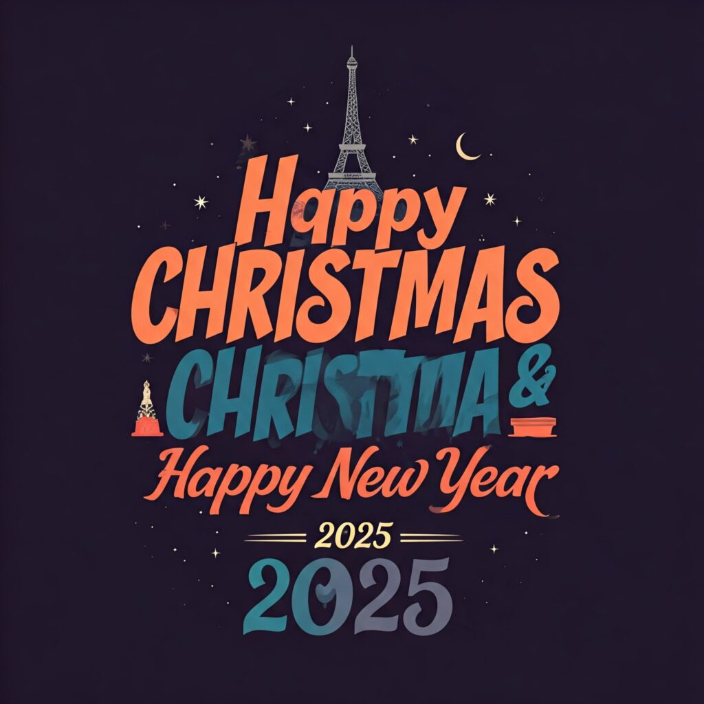 Merry Christmas and happy new year 2025