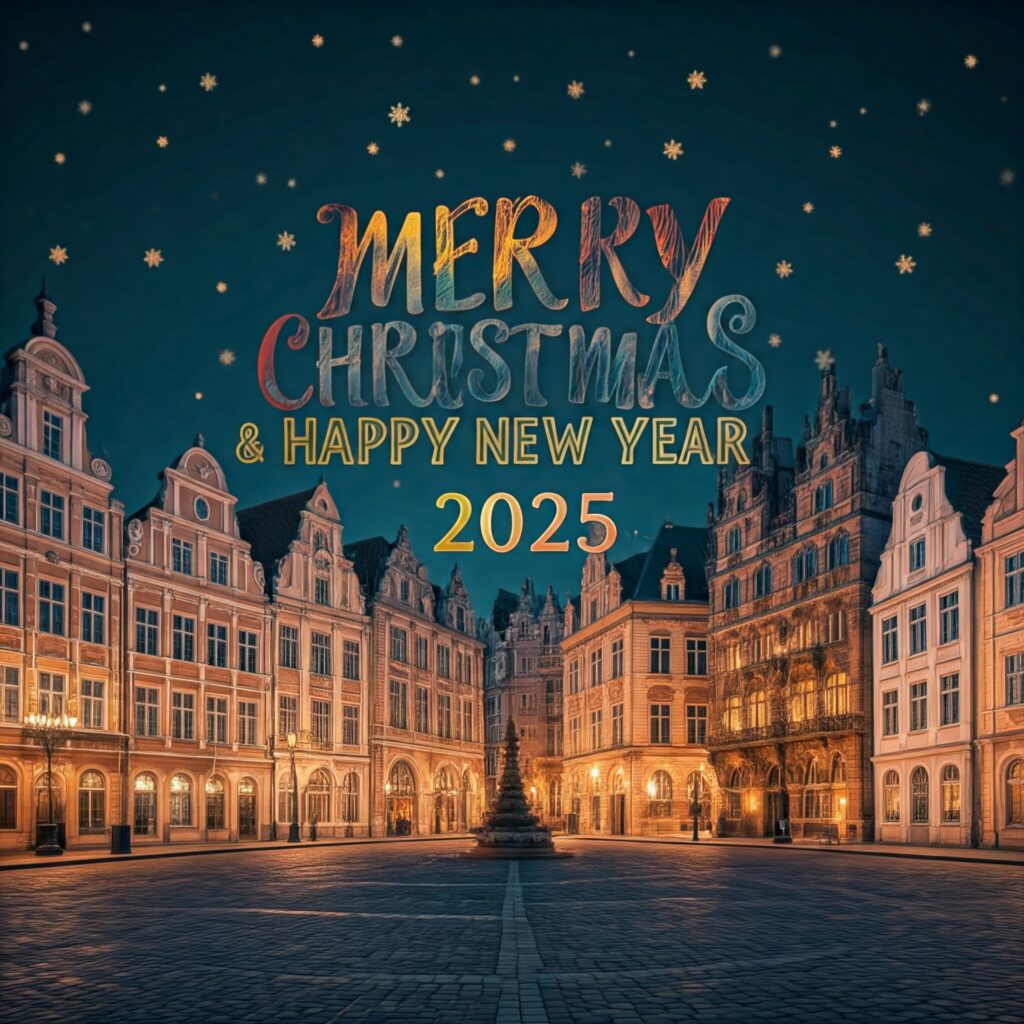 Merry Christmas and happy new year 2025 png