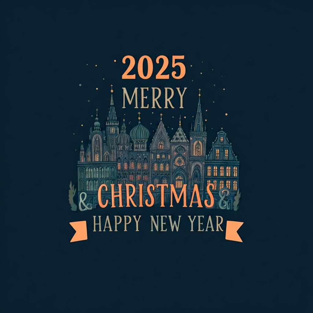 Merry Christmas happy new year 2025 images