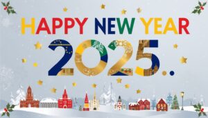 happy New Year 2025 greeting