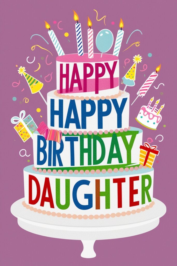 birthday card for daughter free download