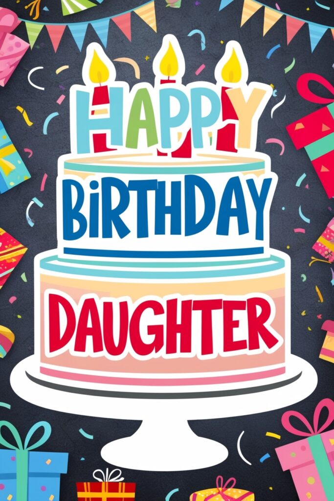 birthday card for daughter from mom