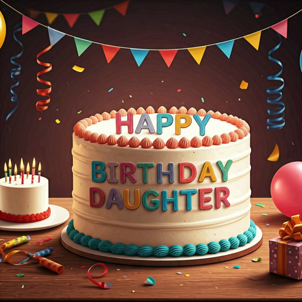 birthday daughter cake images