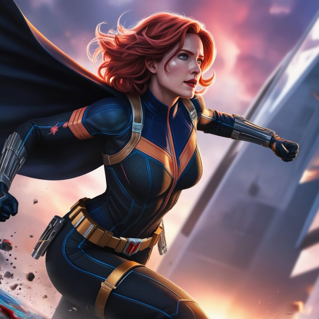 black widow hd pic