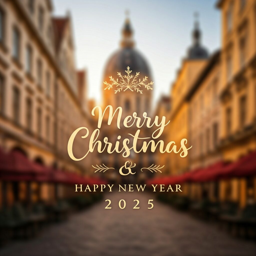 Christmas and happy new year 2025 wishes