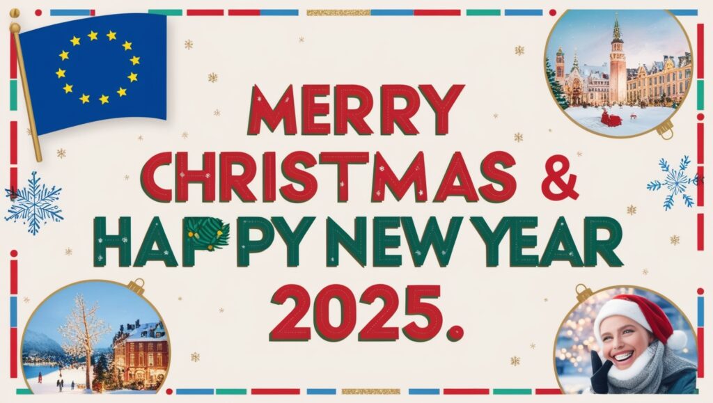 christmas happy new year 2025 images