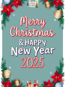 merry xmas and happy new year 2025