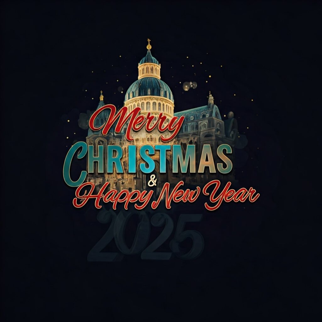 happy Christmas and New Year 2025