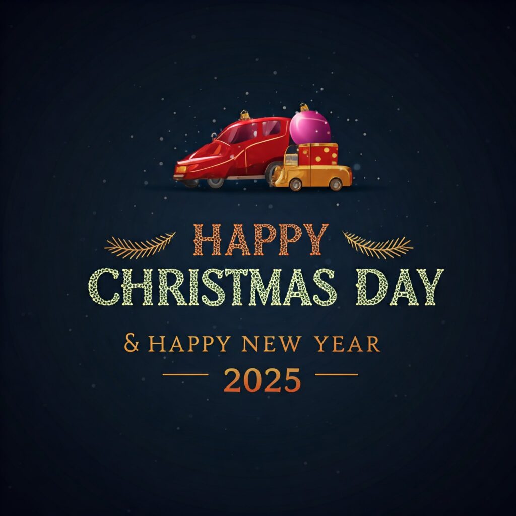 happy Christmas and New Year wishes