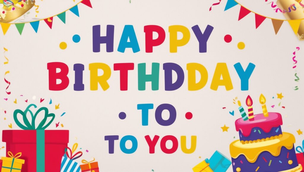 happy birthday background hd image free download