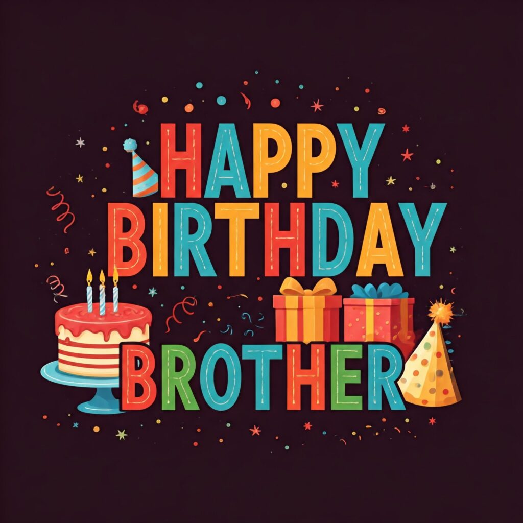 happy birthday brother ideas