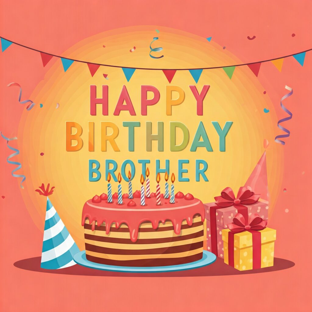 happy birthday brother picture