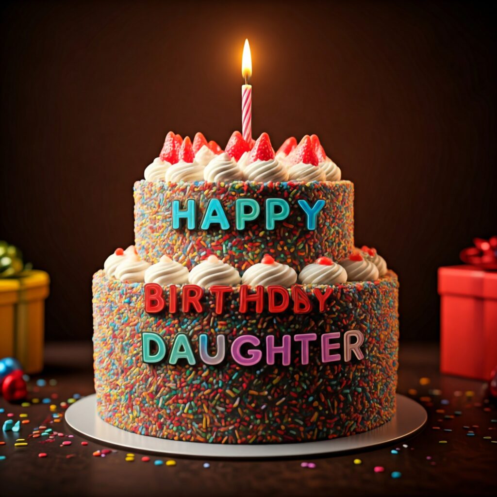 happy birthday daughter cake