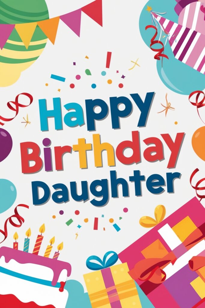 happy birthday daughter greeting