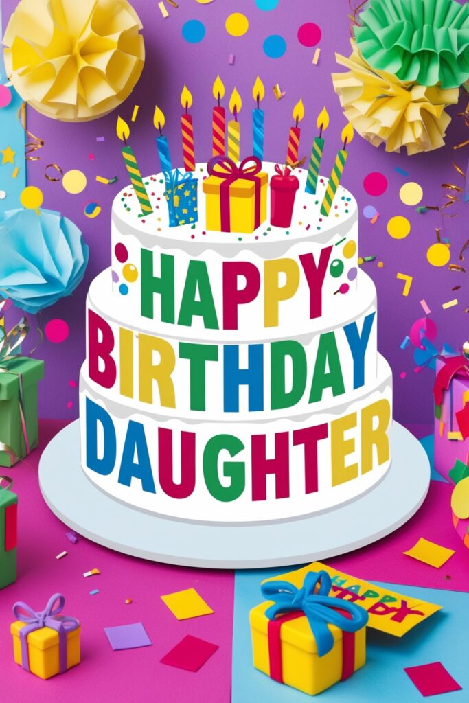 happy birthday daughter pic