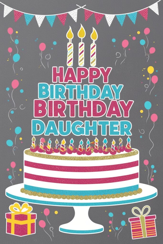 happy birthday daughter pictures