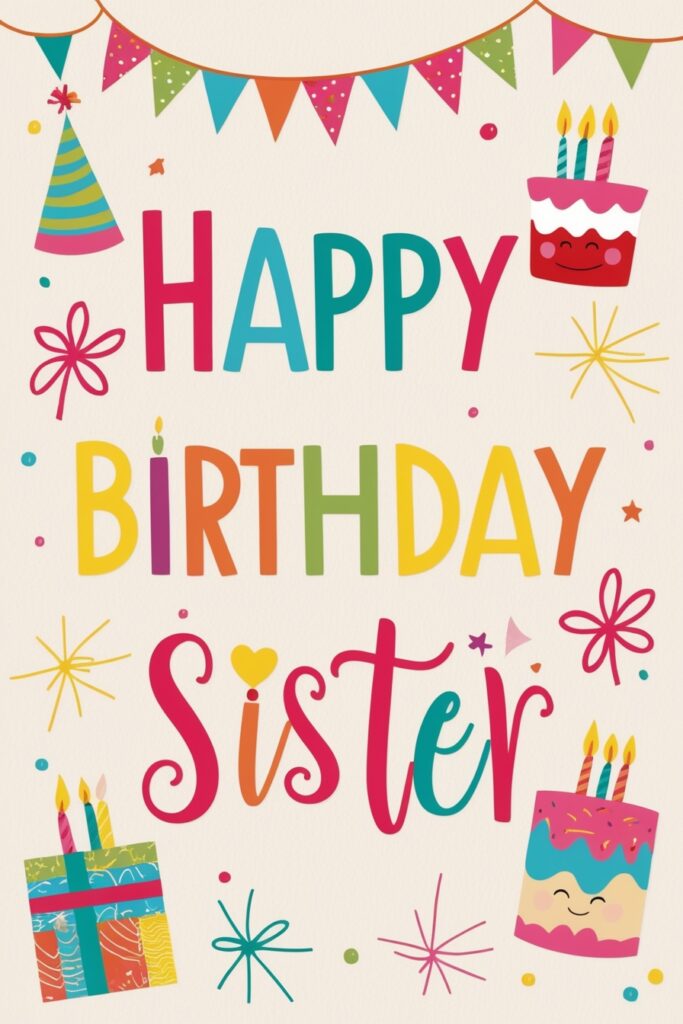 happy birthday sister pinterest