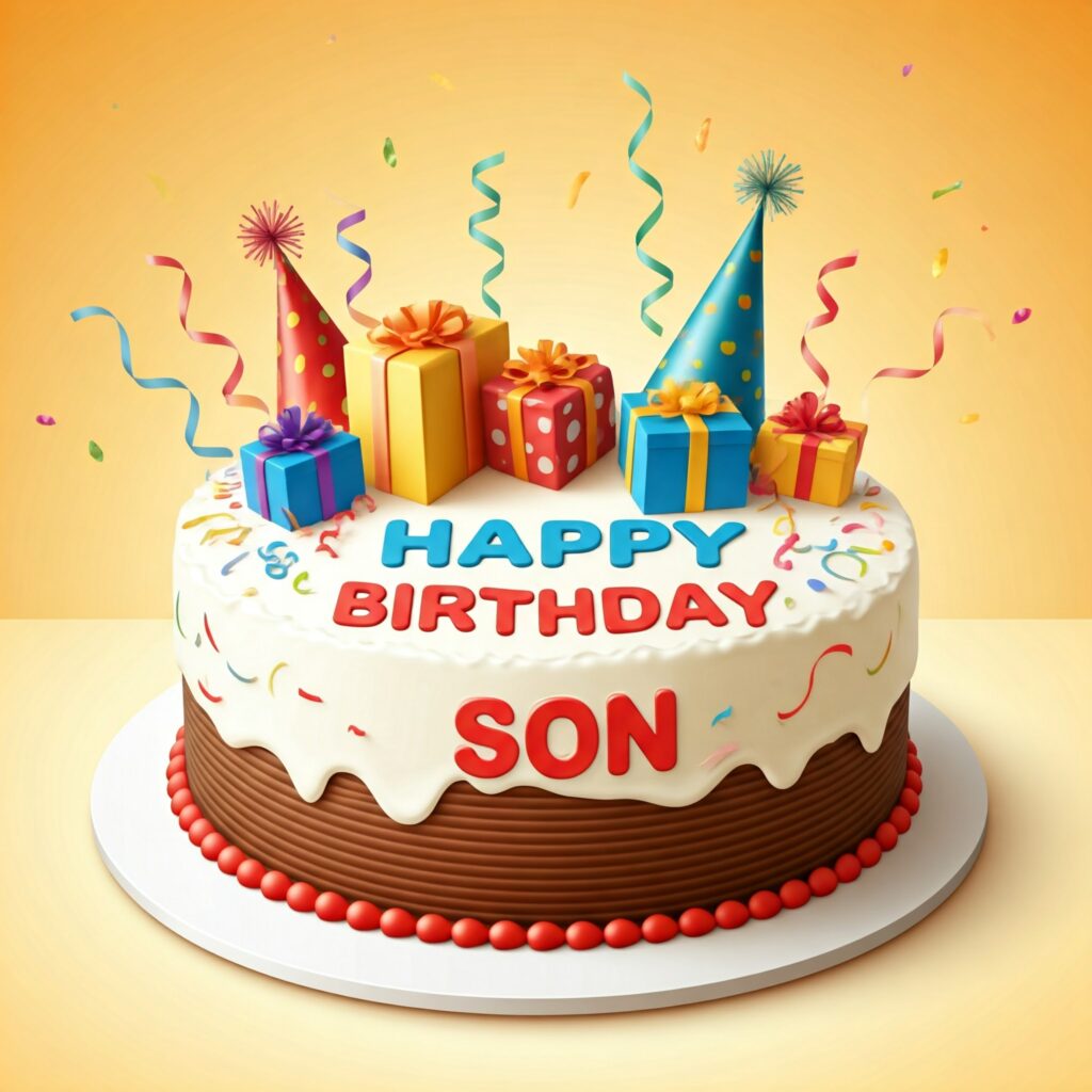 happy birthday son status