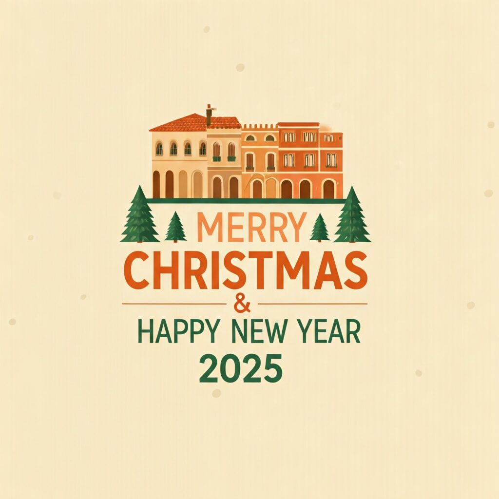 happy Christmas and new year 2025 images