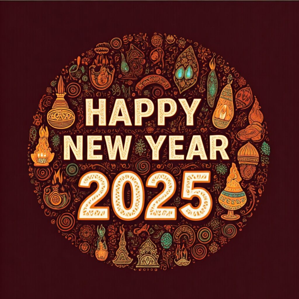 happy new year greetings 2025