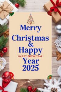 merry christmas happy new year 2025 images for iphone