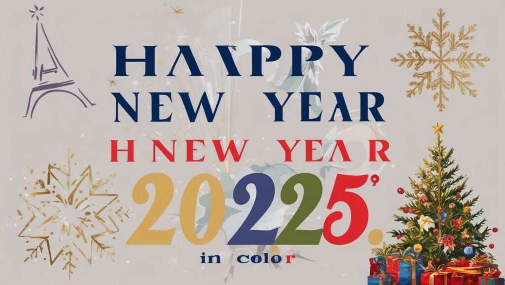 happy new year 2025 hd wallpaper free download