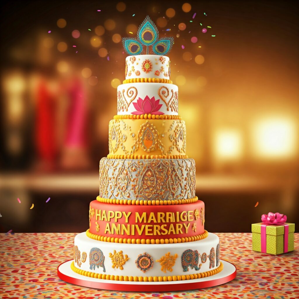 unique marriage anniversary cake designs