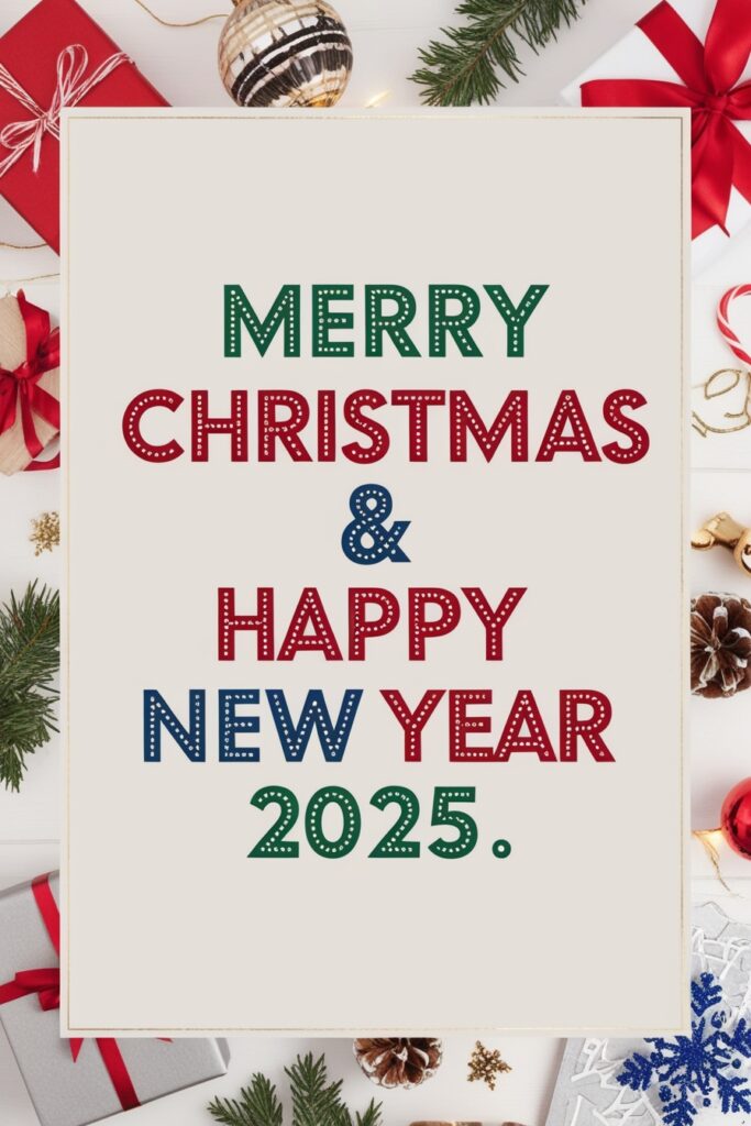 xmas and new year wishes 2025