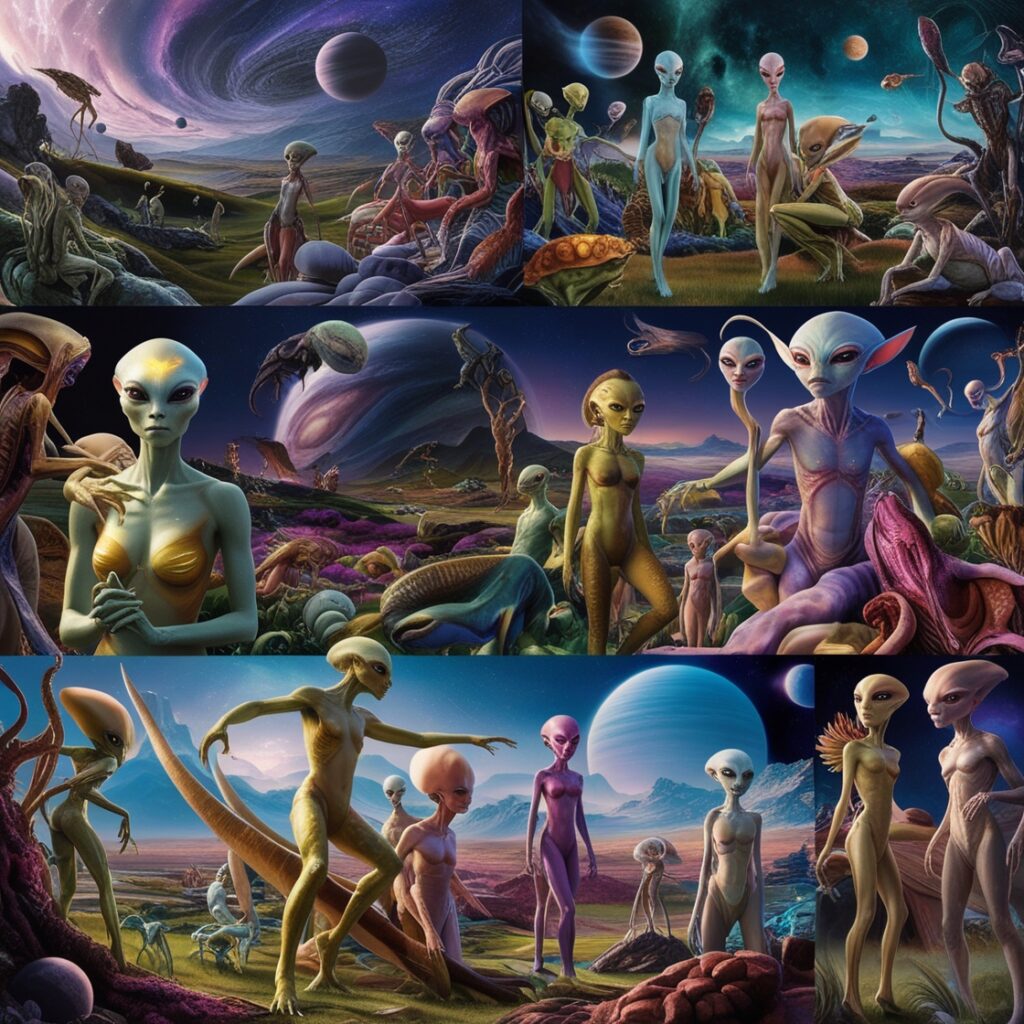 beautiful alien pictures