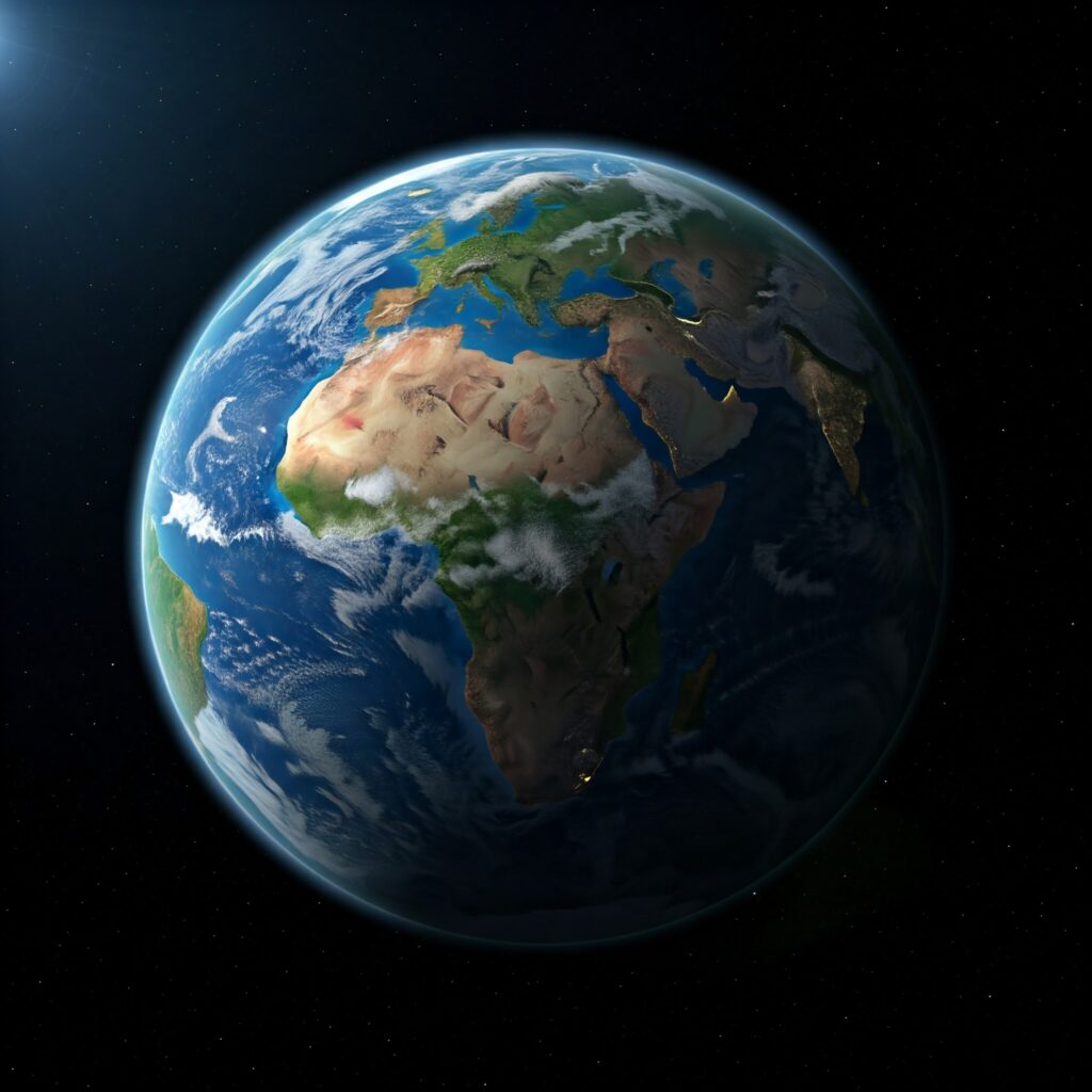 earth picture from space